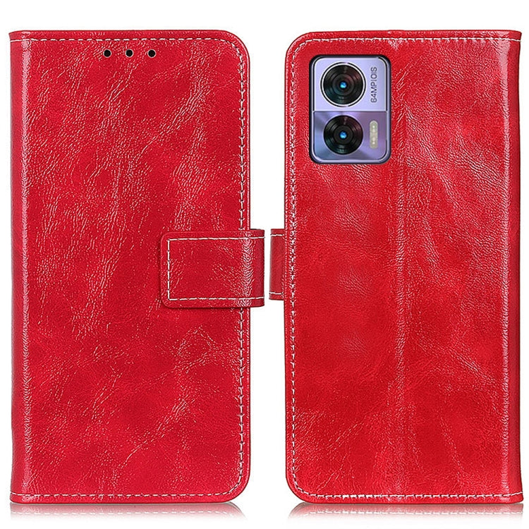 For Motorola Edge 30 Lite / Edge 30 Neo Retro Crazy Horse Texture Leather Phone Case