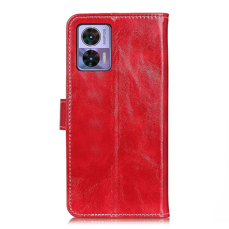 For Motorola Edge 30 Lite / Edge 30 Neo Retro Crazy Horse Texture Leather Phone Case