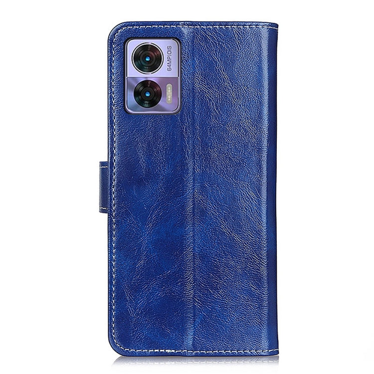 For Motorola Edge 30 Lite / Edge 30 Neo Retro Crazy Horse Texture Leather Phone Case