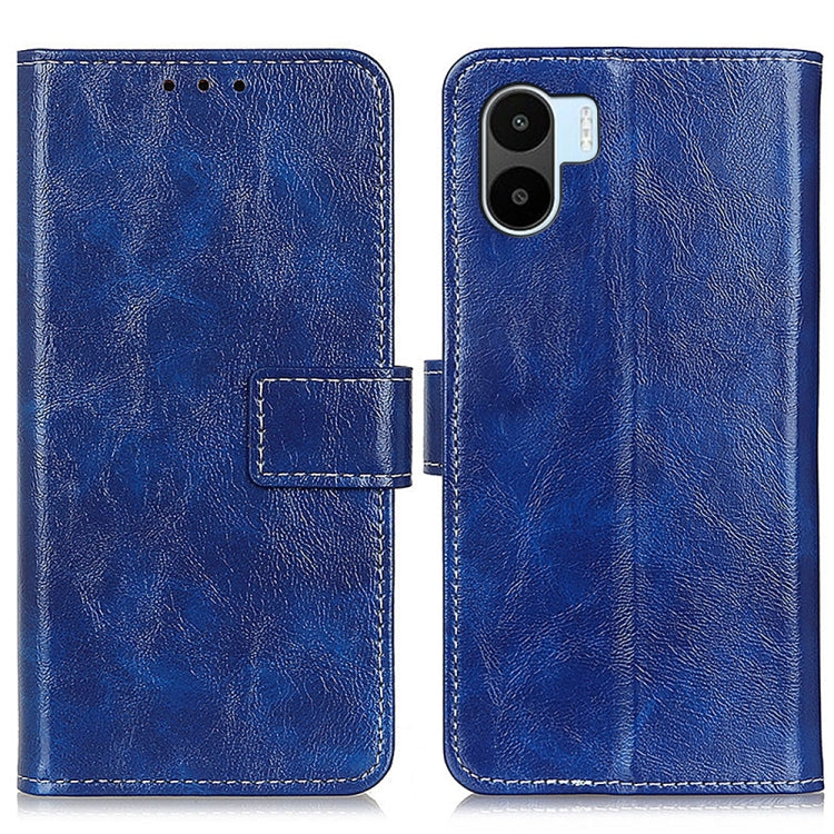 For Xiaomi Redmi A1 Retro Crazy Horse Texture Leather Phone Case