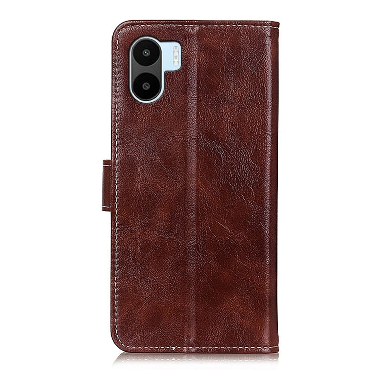 For Xiaomi Redmi A1 Retro Crazy Horse Texture Leather Phone Case