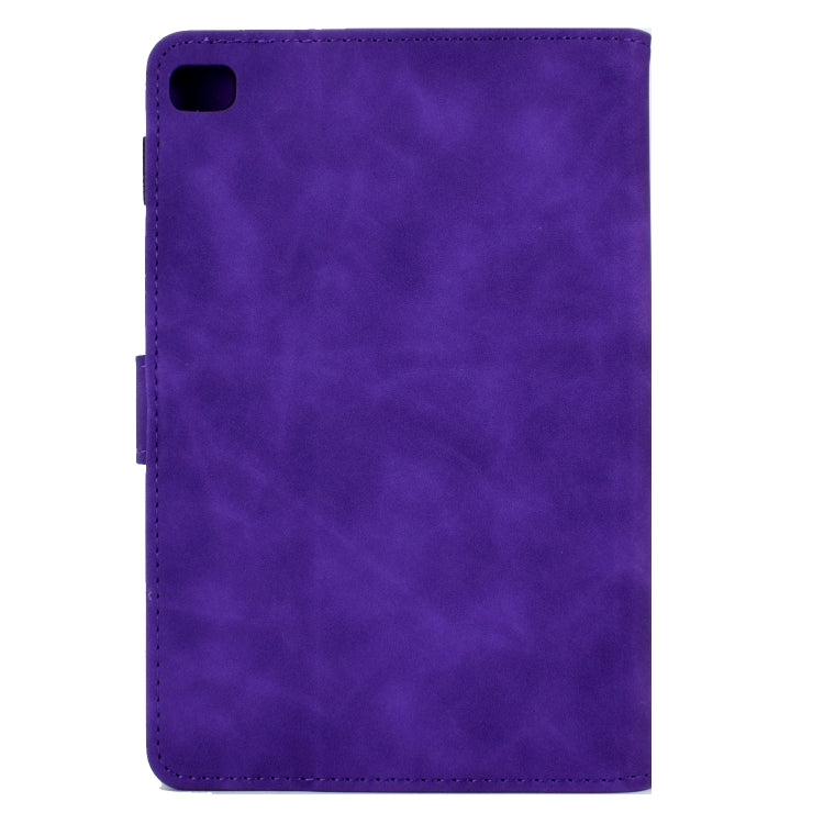 For iPad mini 5/4/3/2/1 Embossed Smile Flip Tablet Leather Smart Case