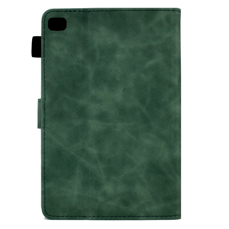 For iPad mini 5/4/3/2/1 Embossed Smile Flip Tablet Leather Smart Case