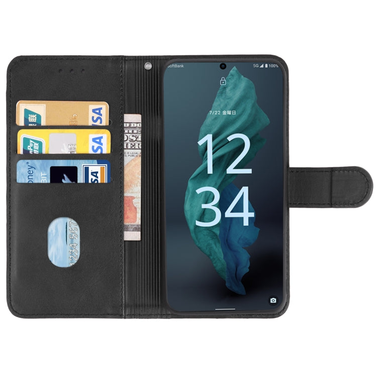 For Sharp Aquos Sense7/SH-V48 Leather Phone Case