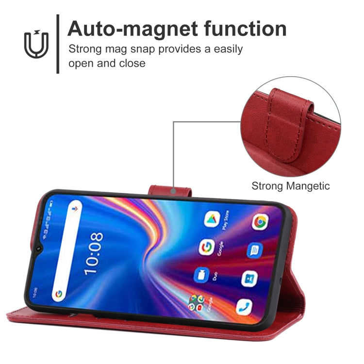 For UMIDIGI C1 Leather Phone Case