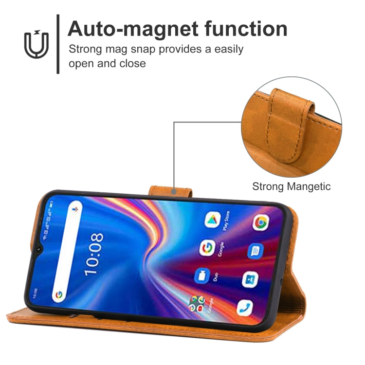 For UMIDIGI C1 Leather Phone Case