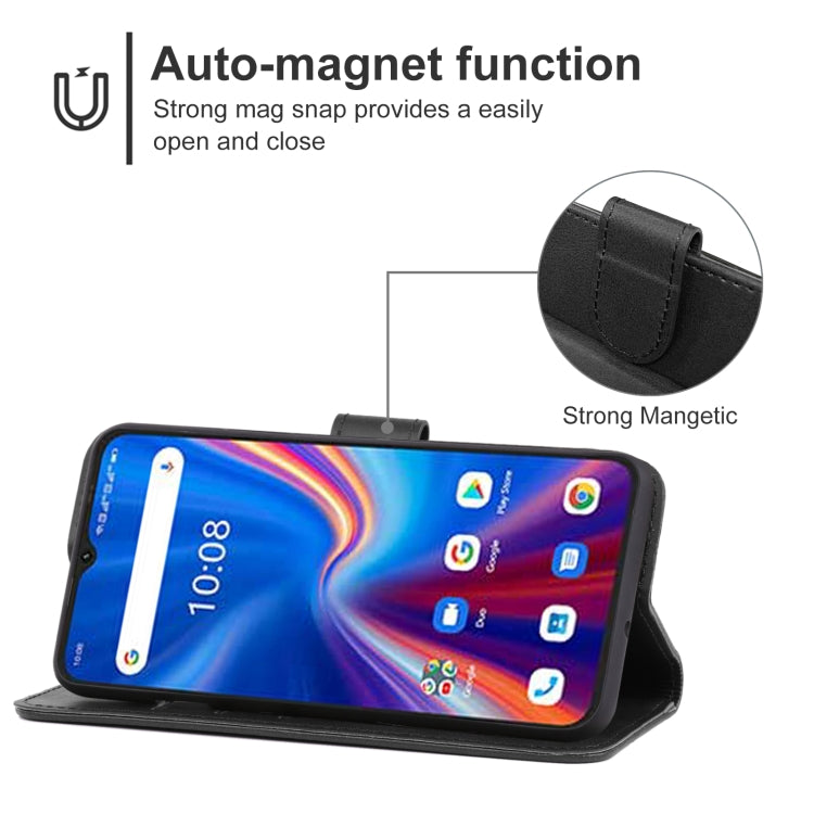 For UMIDIGI C1 Leather Phone Case