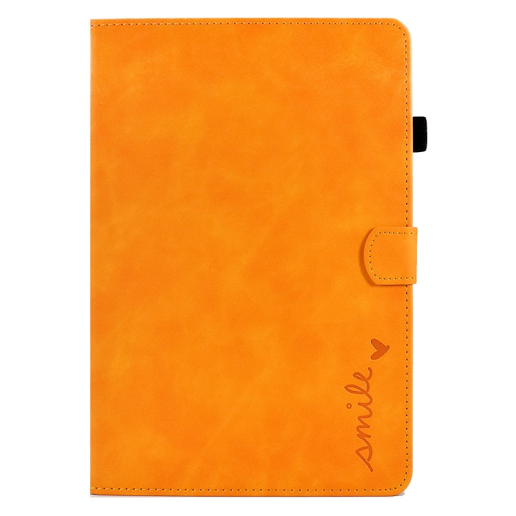 For Amazon Kindle Fire HD 10 2021 Embossed Smile Flip Tablet Leather Case