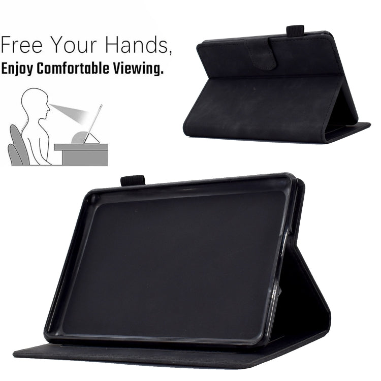 For Amazon Kindle Paperwhite 4/3/2/1 Embossed Smile Flip Tablet Leather Case