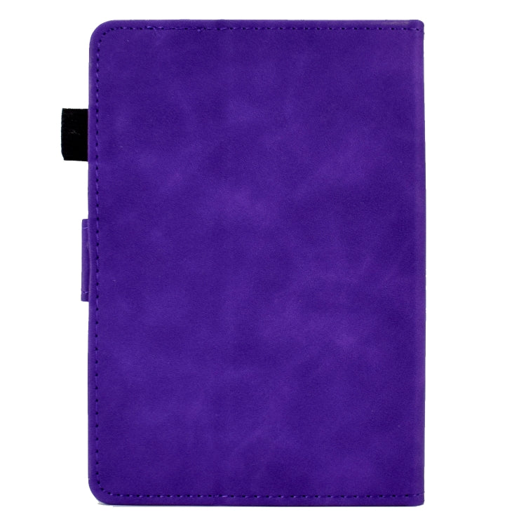 For Amazon Kindle Paperwhite 4/3/2/1 Embossed Smile Flip Tablet Leather Case