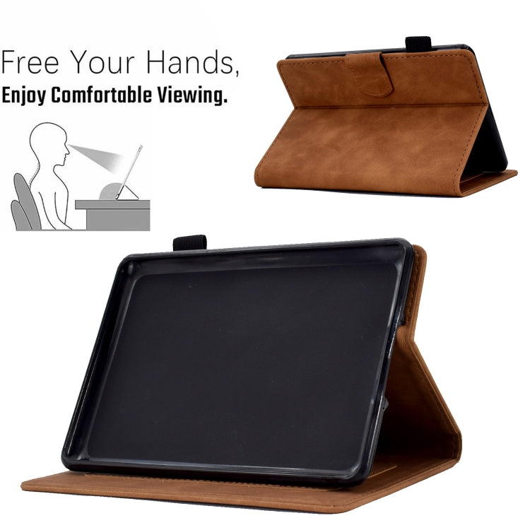 For Amazon Kindle Paperwhite 4/3/2/1 Embossed Smile Flip Tablet Leather Case