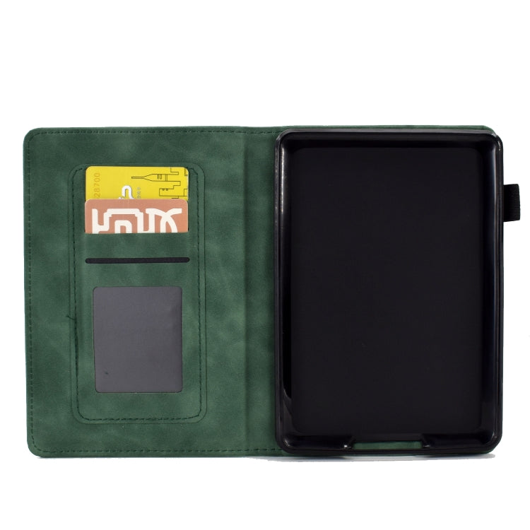 For Amazon Kindle Paperwhite 4/3/2/1 Embossed Smile Flip Tablet Leather Case