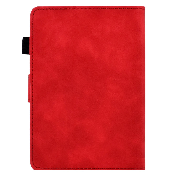 For Amazon Kindle Paperwhite 4/3/2/1 Embossed Smile Flip Tablet Leather Case