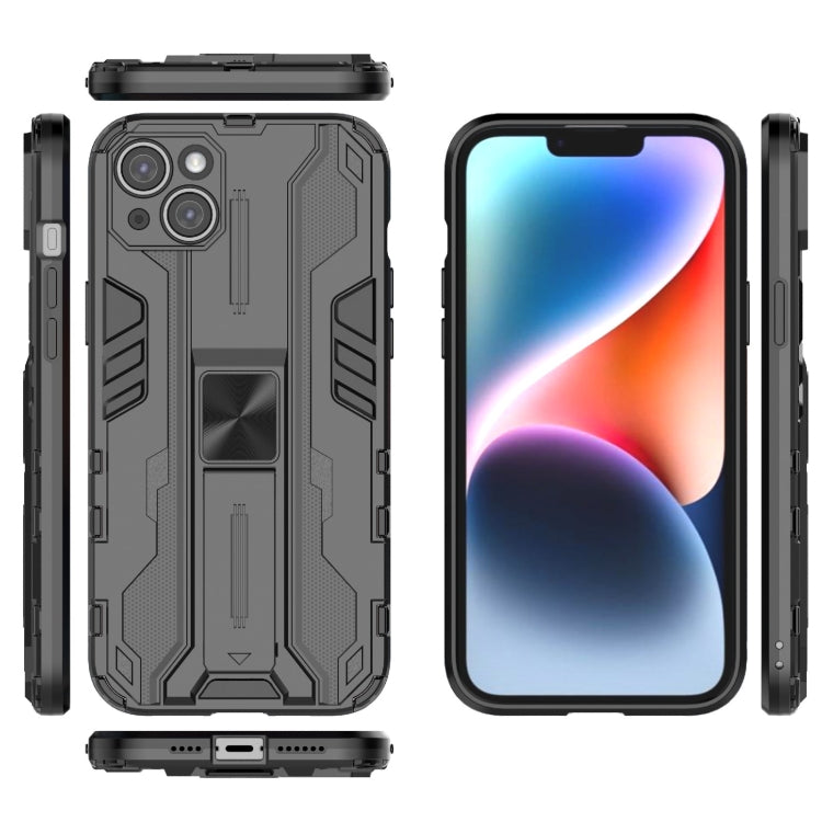 For iPhone 14 Supersonic PC + TPU Holder Phone Case