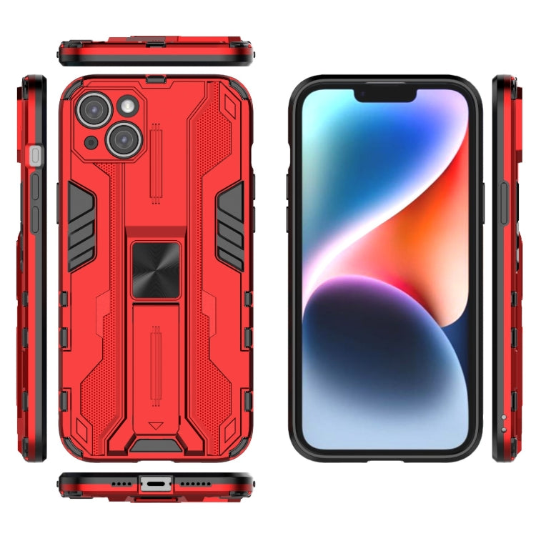 For iPhone 14 Supersonic PC + TPU Holder Phone Case