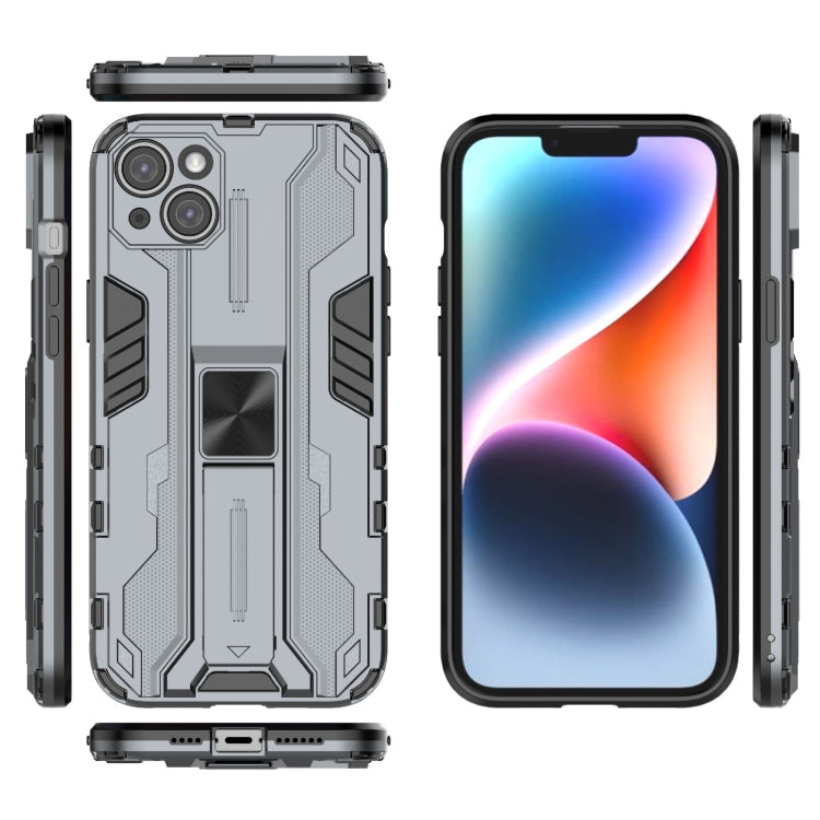 For iPhone 14 Supersonic PC + TPU Holder Phone Case