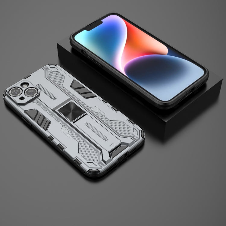 For iPhone 14 Supersonic PC + TPU Holder Phone Case