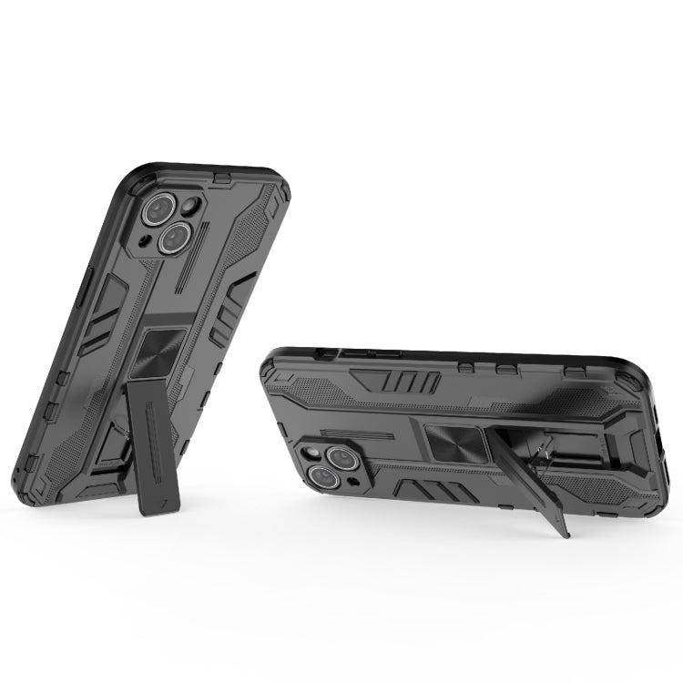For iPhone 14 Plus Supersonic PC + TPU Holder Phone Case