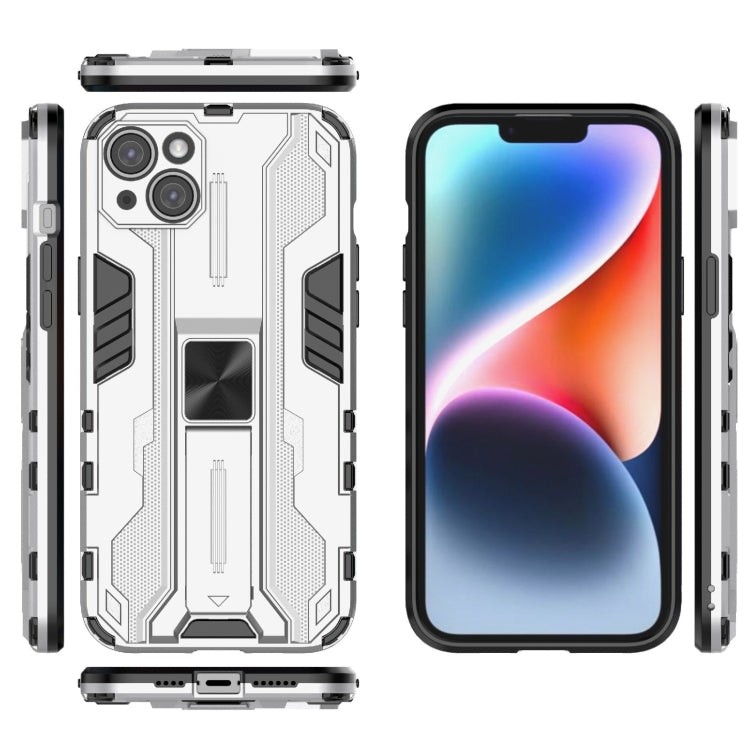 For iPhone 14 Plus Supersonic PC + TPU Holder Phone Case