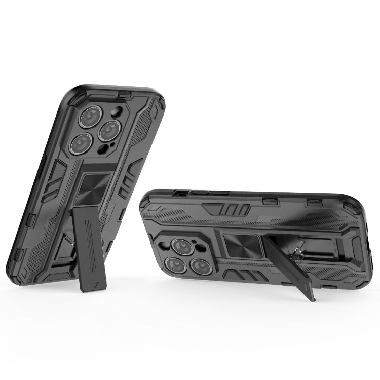 For iPhone 14 Pro Supersonic PC + TPU Holder Phone Case