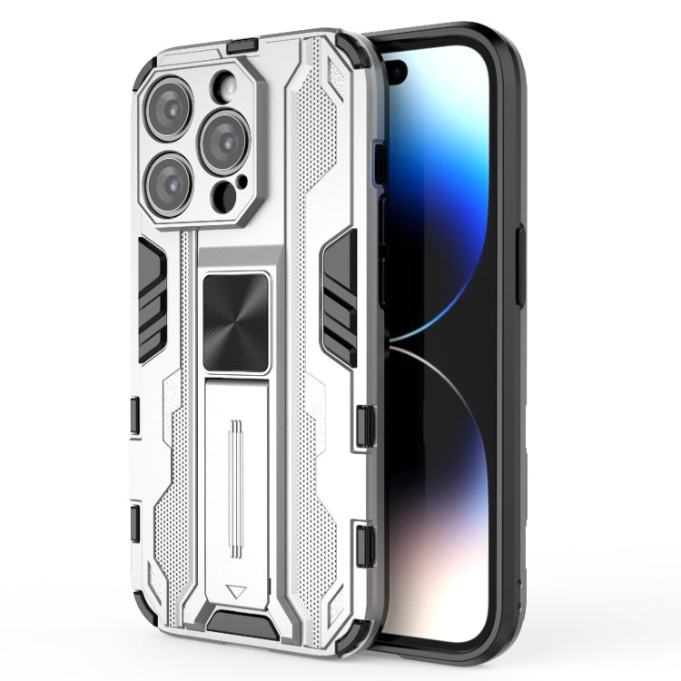 For iPhone 14 Pro Supersonic PC + TPU Holder Phone Case