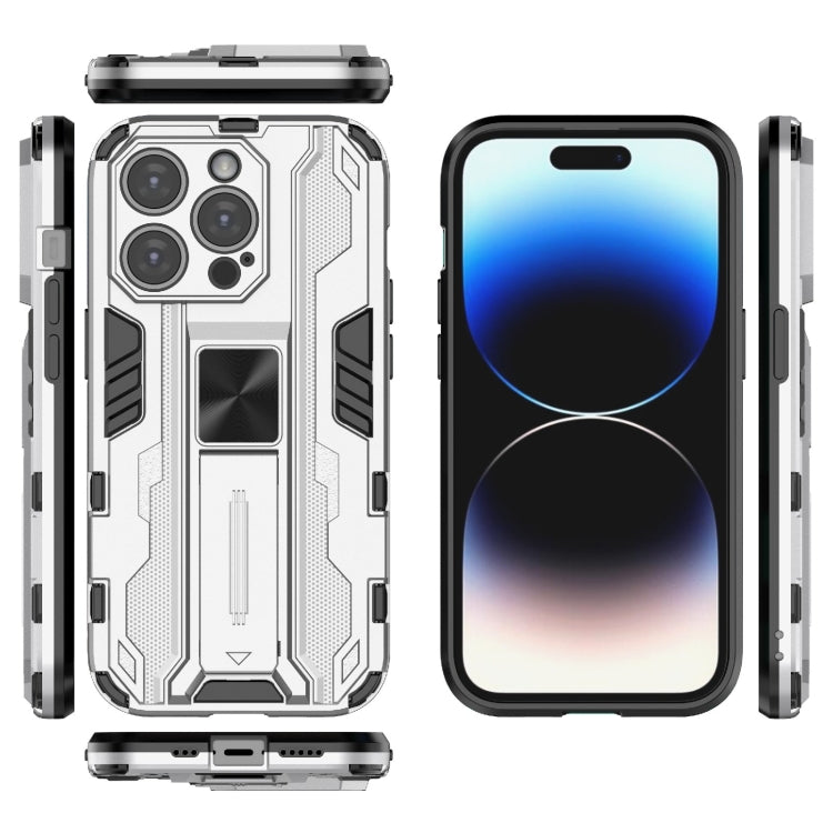 For iPhone 14 Pro Supersonic PC + TPU Holder Phone Case