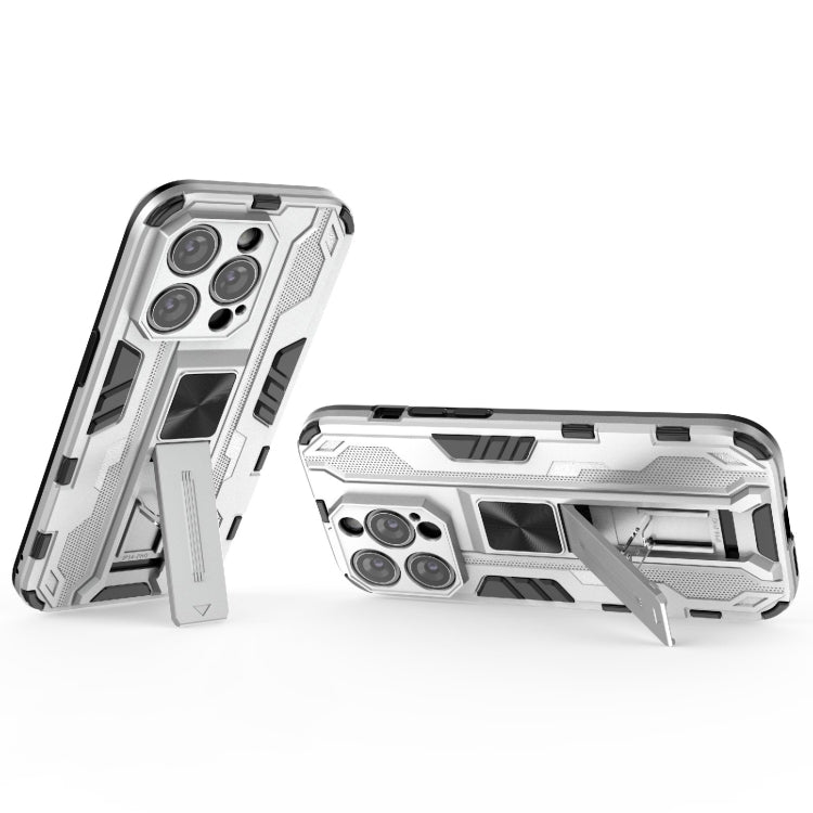For iPhone 14 Pro Supersonic PC + TPU Holder Phone Case