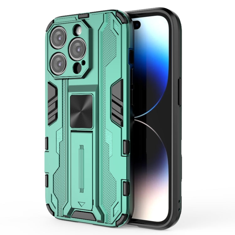 For iPhone 14 Pro Supersonic PC + TPU Holder Phone Case