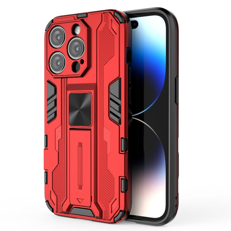 For iPhone 14 Pro Supersonic PC + TPU Holder Phone Case