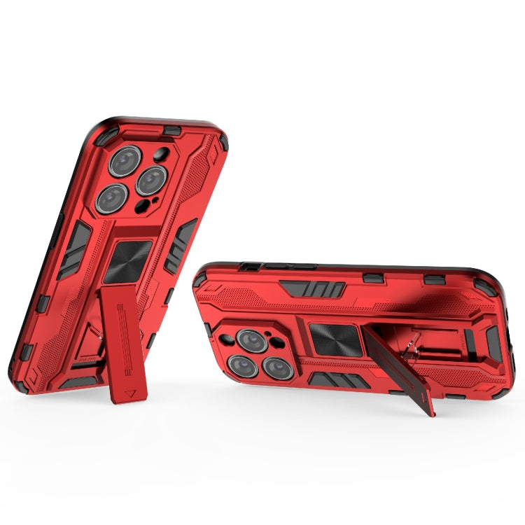 For iPhone 14 Pro Supersonic PC + TPU Holder Phone Case