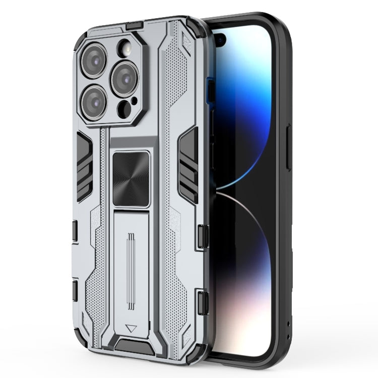 For iPhone 14 Pro Supersonic PC + TPU Holder Phone Case