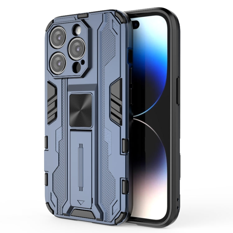 For iPhone 14 Pro Supersonic PC + TPU Holder Phone Case