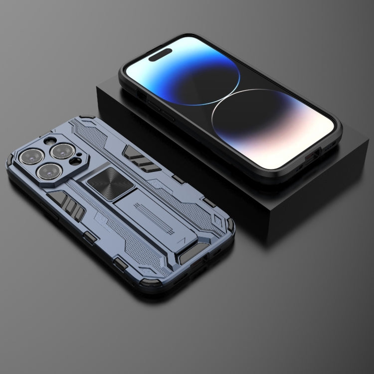 For iPhone 14 Pro Supersonic PC + TPU Holder Phone Case