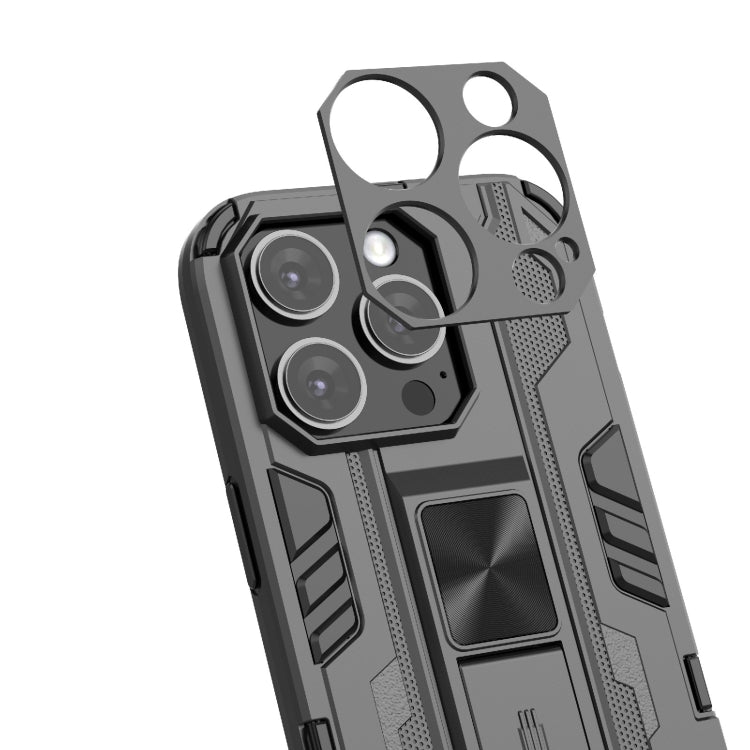 For iPhone 14 Pro Supersonic PC + TPU Holder Phone Case