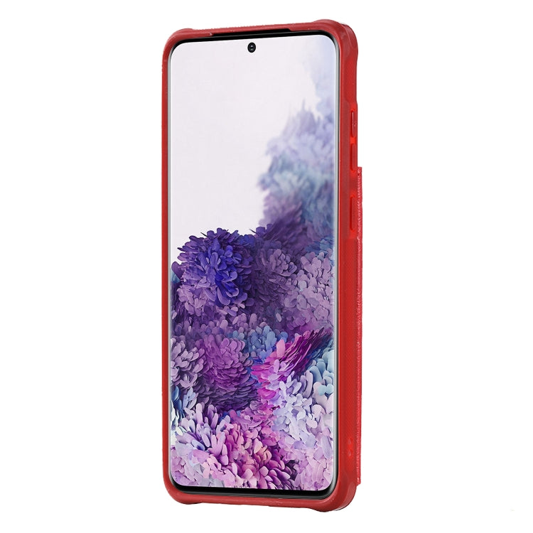 For Galaxy S20 Plus Shockproof Horizontal Flip Protective Case with Holder & Card Slots & Wallet & Photo Frame & Short Lanyard