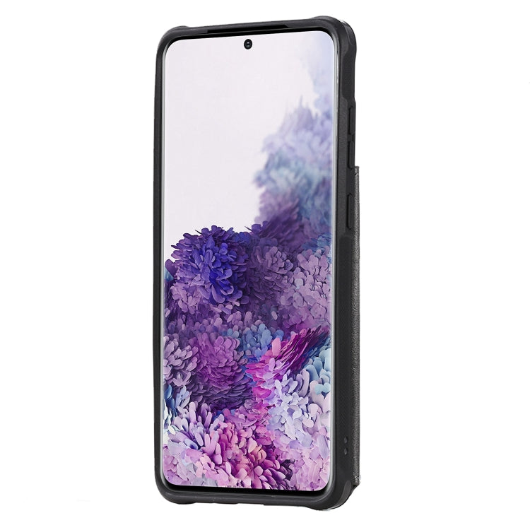 For Galaxy S20 Plus Shockproof Horizontal Flip Protective Case with Holder & Card Slots & Wallet & Photo Frame & Short Lanyard