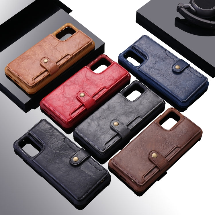 For Galaxy S20 Plus Shockproof Horizontal Flip Protective Case with Holder & Card Slots & Wallet & Photo Frame & Short Lanyard