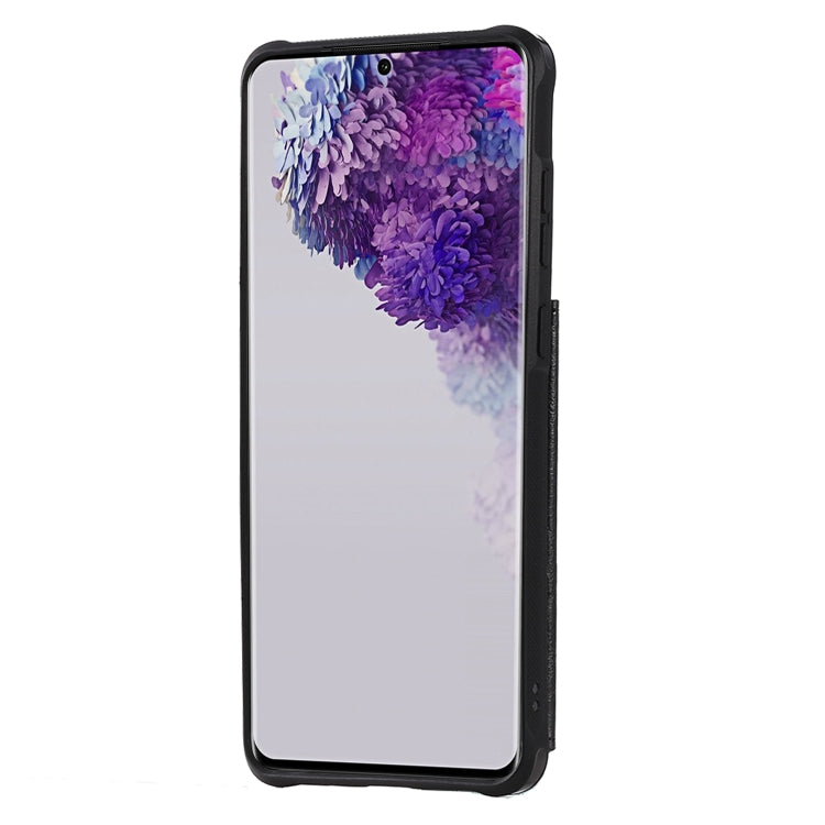 For Galaxy S20 Ultra Shockproof Horizontal Flip Protective Case with Holder & Card Slots & Wallet & Photo Frame & Short Lanyard