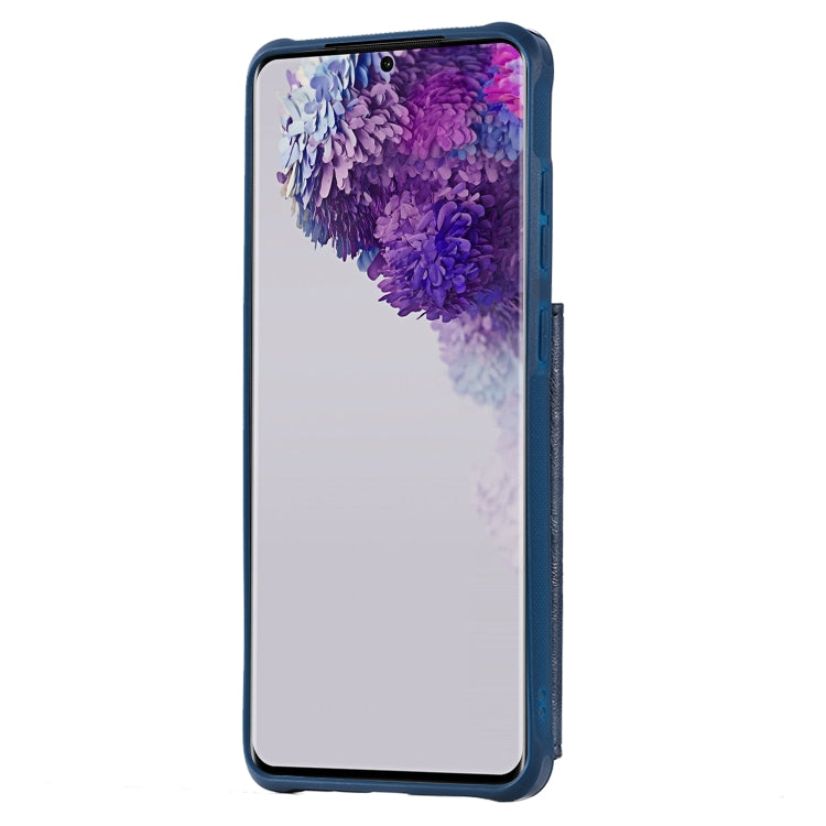 For Galaxy S20 Ultra Shockproof Horizontal Flip Protective Case with Holder & Card Slots & Wallet & Photo Frame & Short Lanyard