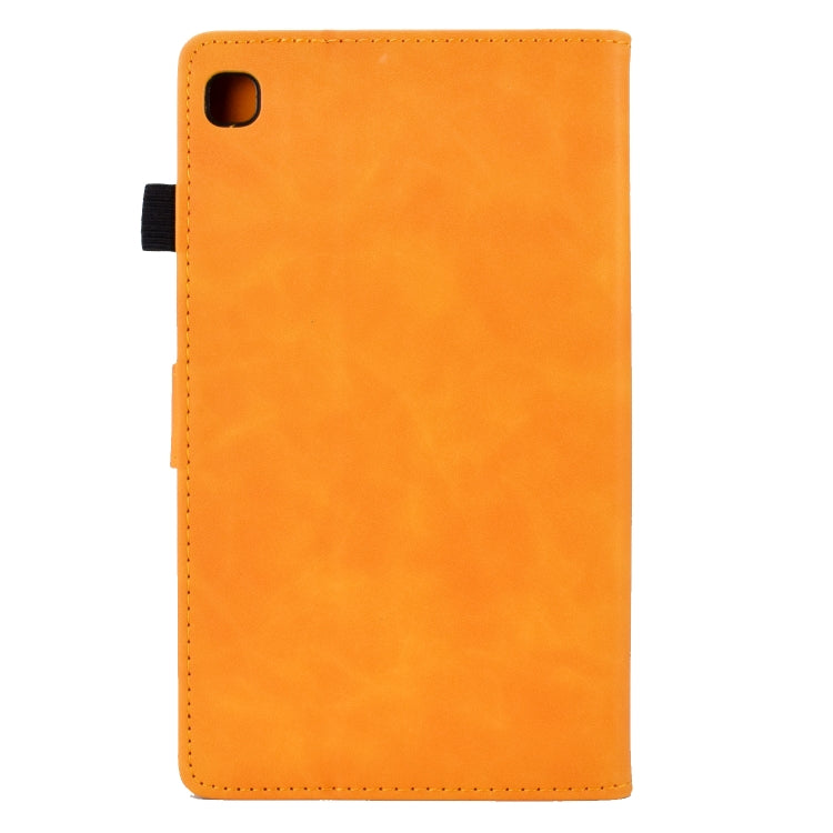 For Samsung Galaxy Tab A7 10.4 2020 T500 Embossed Smile Flip Tablet Leather Case