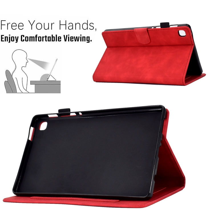 For Samsung Galaxy Tab A 10.1 2019 T510 Embossed Smile Flip Tablet Leather Case