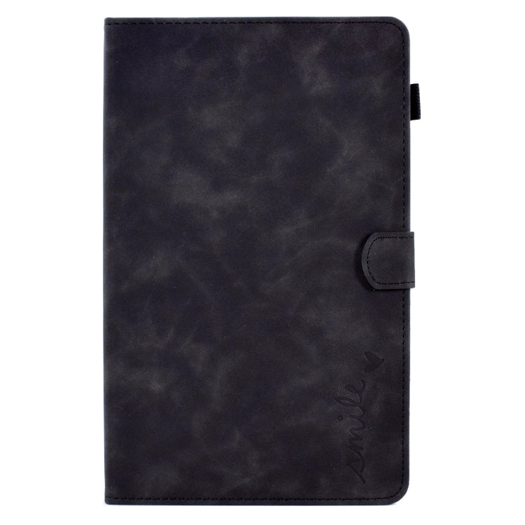 For Lenovo Tab M10 HD Gen 2 Embossed Smile Flip Tablet Leather Case