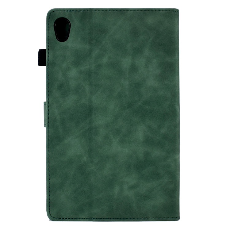 For Lenovo Tab M10 HD Gen 2 Embossed Smile Flip Tablet Leather Case