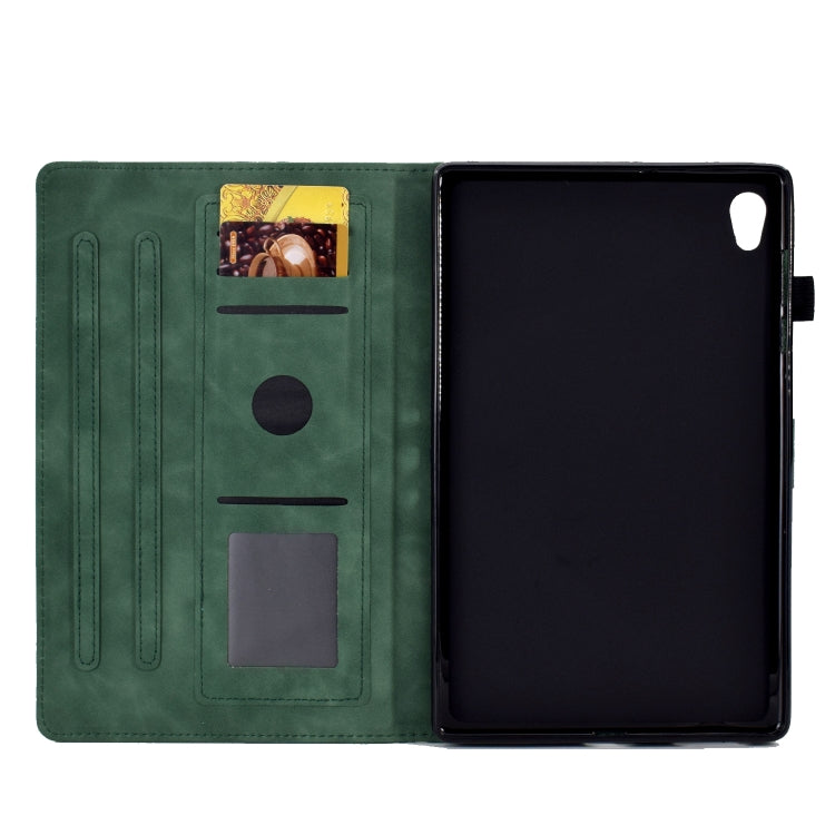 For Lenovo Tab M10 HD Gen 2 Embossed Smile Flip Tablet Leather Case