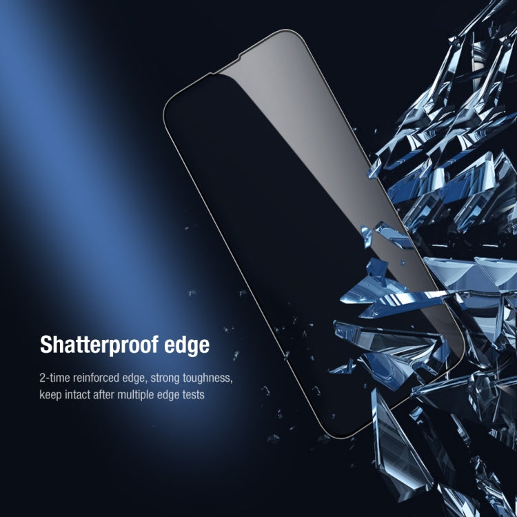 For iPhone 14 Plus NILLKIN 2 in 1 HD Full Screen Tempered Glass Film + Camera Protector Set