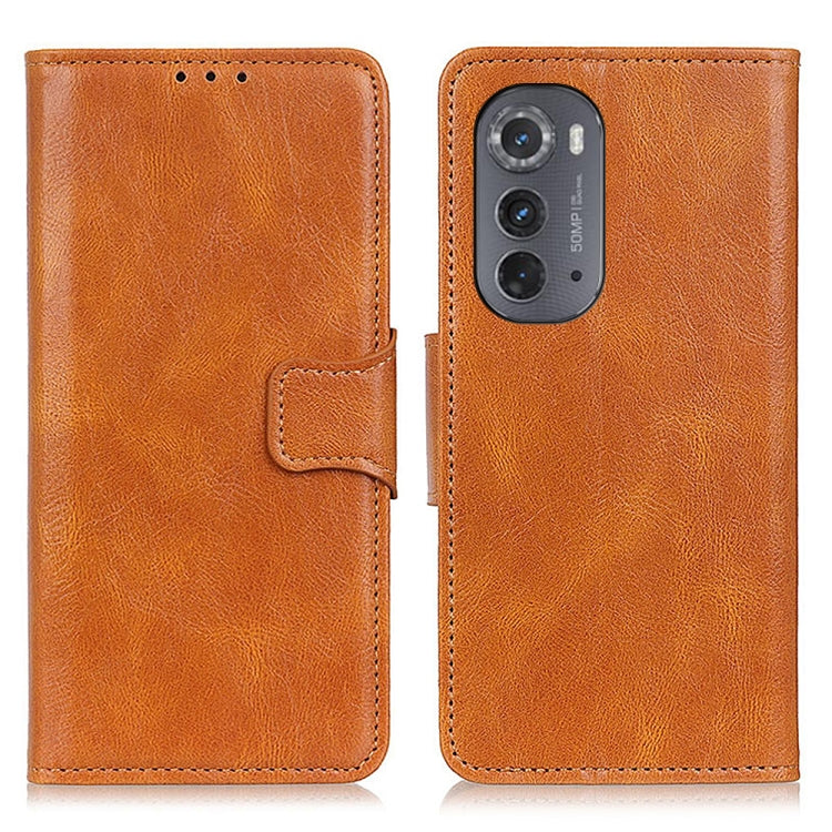 For Motorola Edge 2022 Mirren Crazy Horse Texture Leather Phone Case
