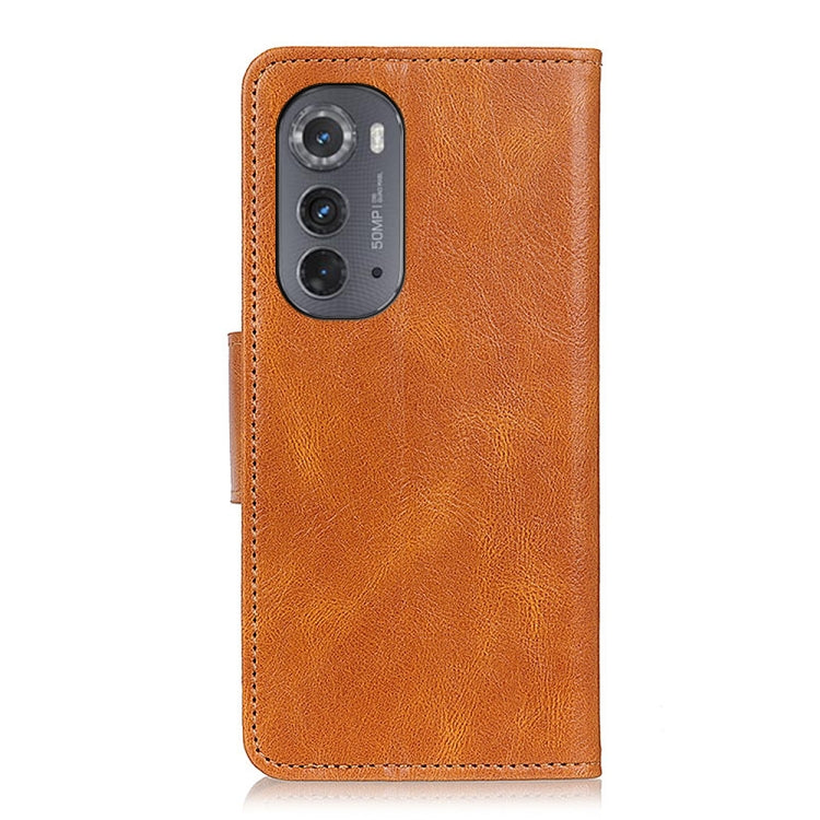 For Motorola Edge 2022 Mirren Crazy Horse Texture Leather Phone Case