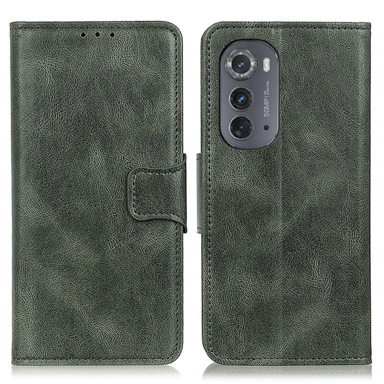 For Motorola Edge 2022 Mirren Crazy Horse Texture Leather Phone Case