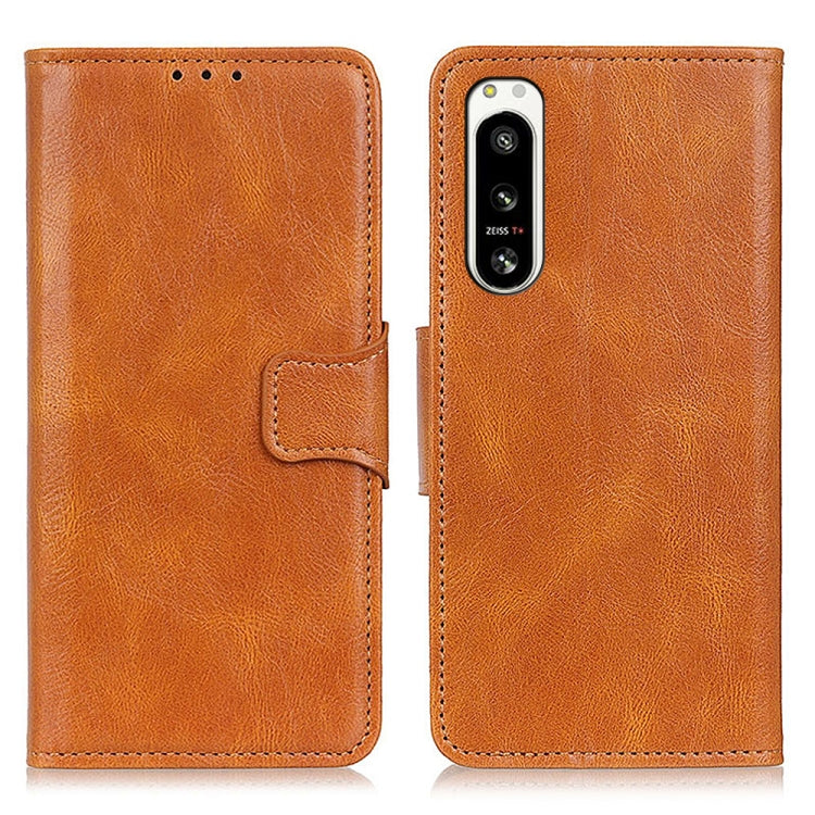 For Sony Xperia 5 IV Mirren Crazy Horse Texture Leather Phone Case