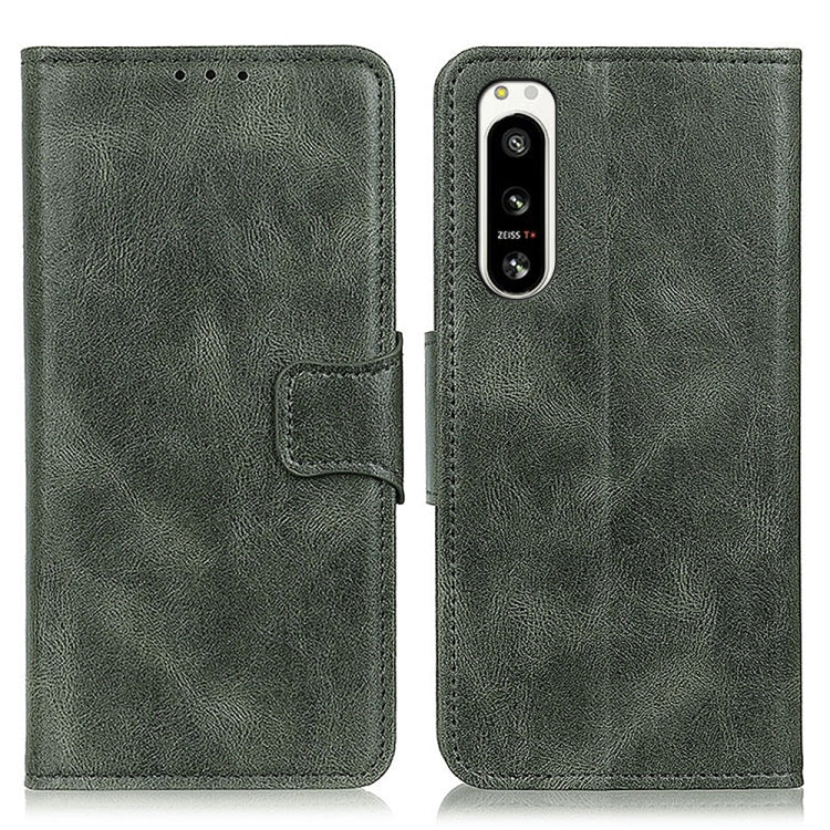 For Sony Xperia 5 IV Mirren Crazy Horse Texture Leather Phone Case